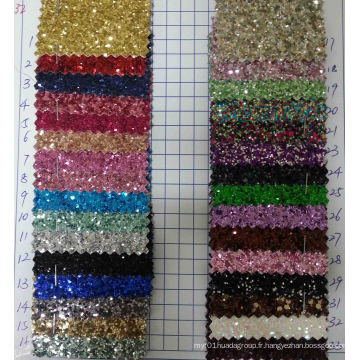 Ck-232 3D Chunky Glitter Fabric for Wallpaper